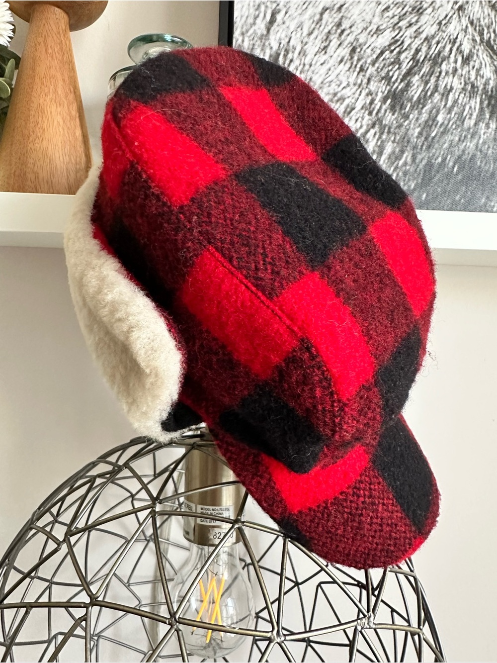 Buffalo Plaid Winter Hat